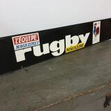 Equipe Magazine advertising plate