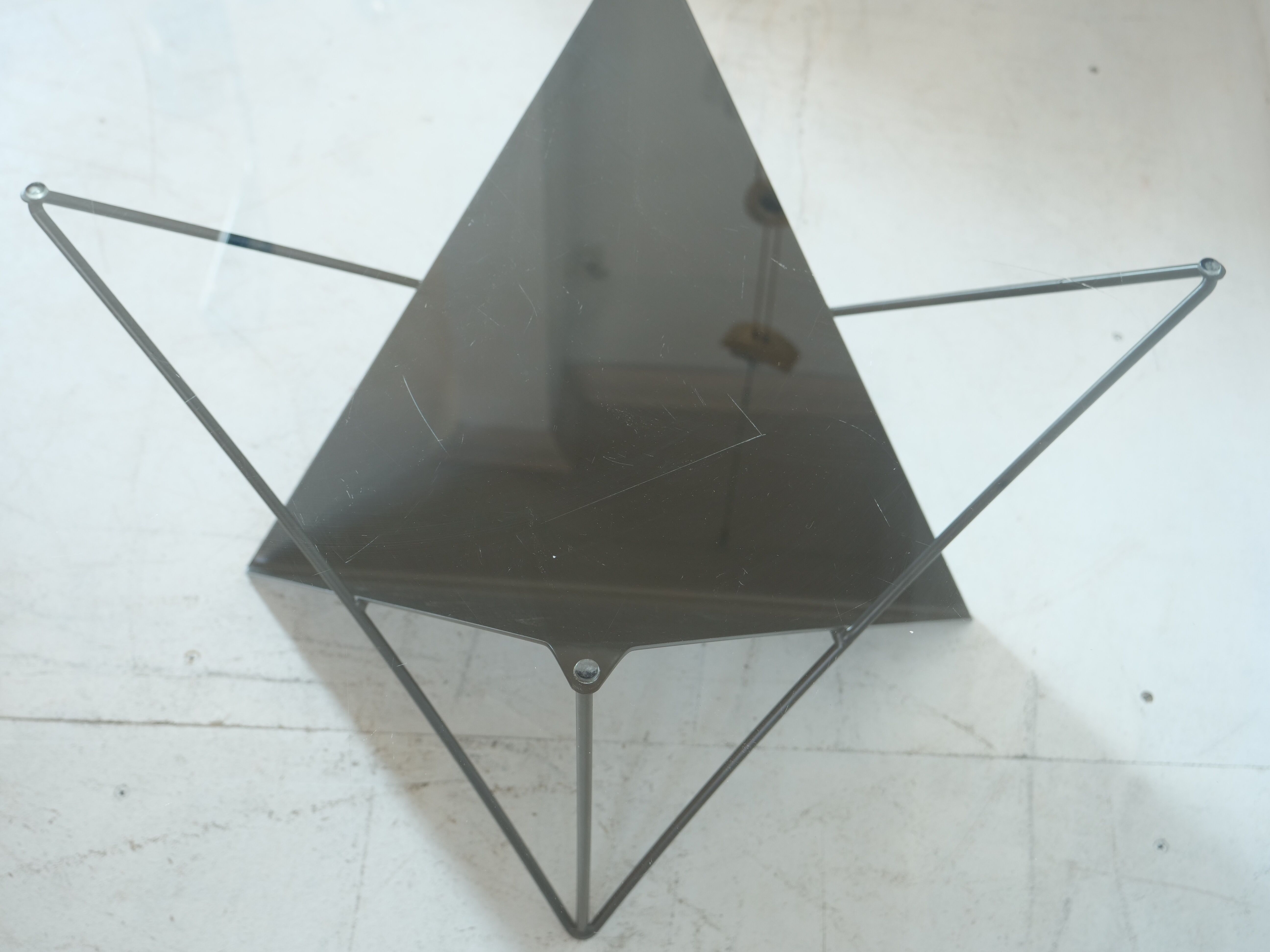 Butterfly geometric design coffee table