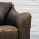 Leather Two-seater Sofa by COR 1970s