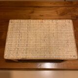 Vintage rattan coffee table / side table – 1960s