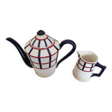 HBCM coffee maker and milk jug