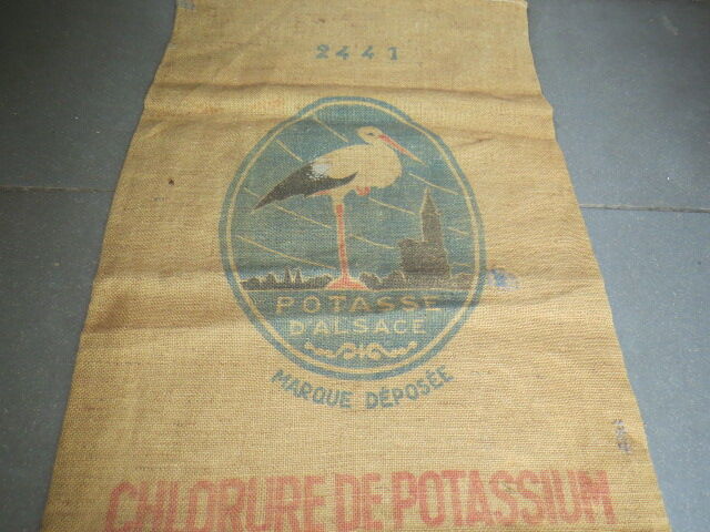 -Potash of alsace - burlap sack n ° 81