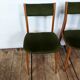Set de 6 chaises vintage style scandinave