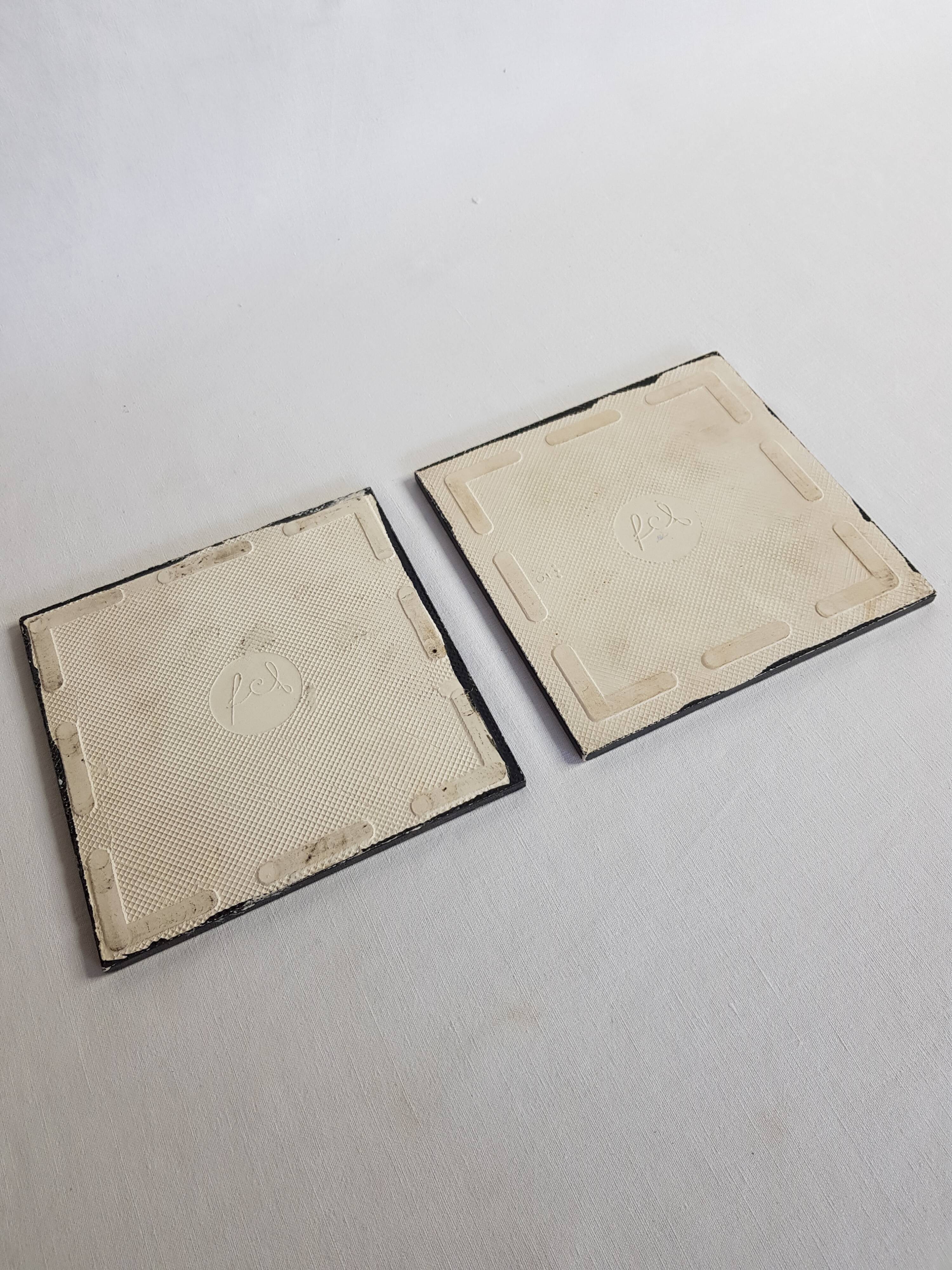 Two decorative tiles inspired by Celtic myths and legends by Dodik