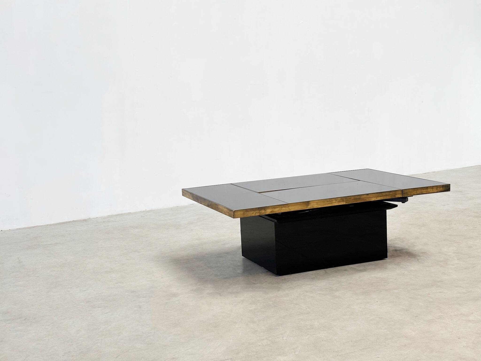 Belgo Chrom bar coffee table, 1970s