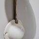 Vintage enamel wall sconce