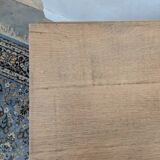 Small raw wood sideboard