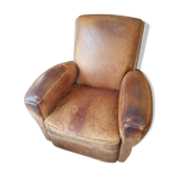 Club leather armchair
