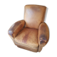 Club leather armchair