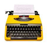 Brother 210 Typewriter Yellow Yellow Cab Revised Ribbon New