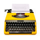 Brother 210 Typewriter Yellow Yellow Cab Revised Ribbon New