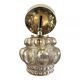 Gold tilting wall light