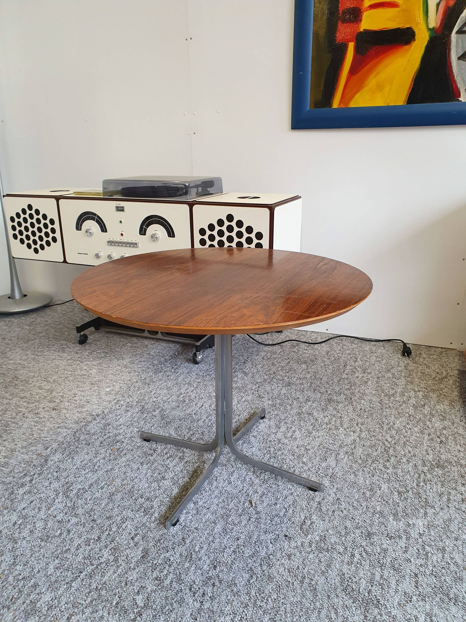 Table en palissandre par Pierre Paulin  pour Artifort 1960