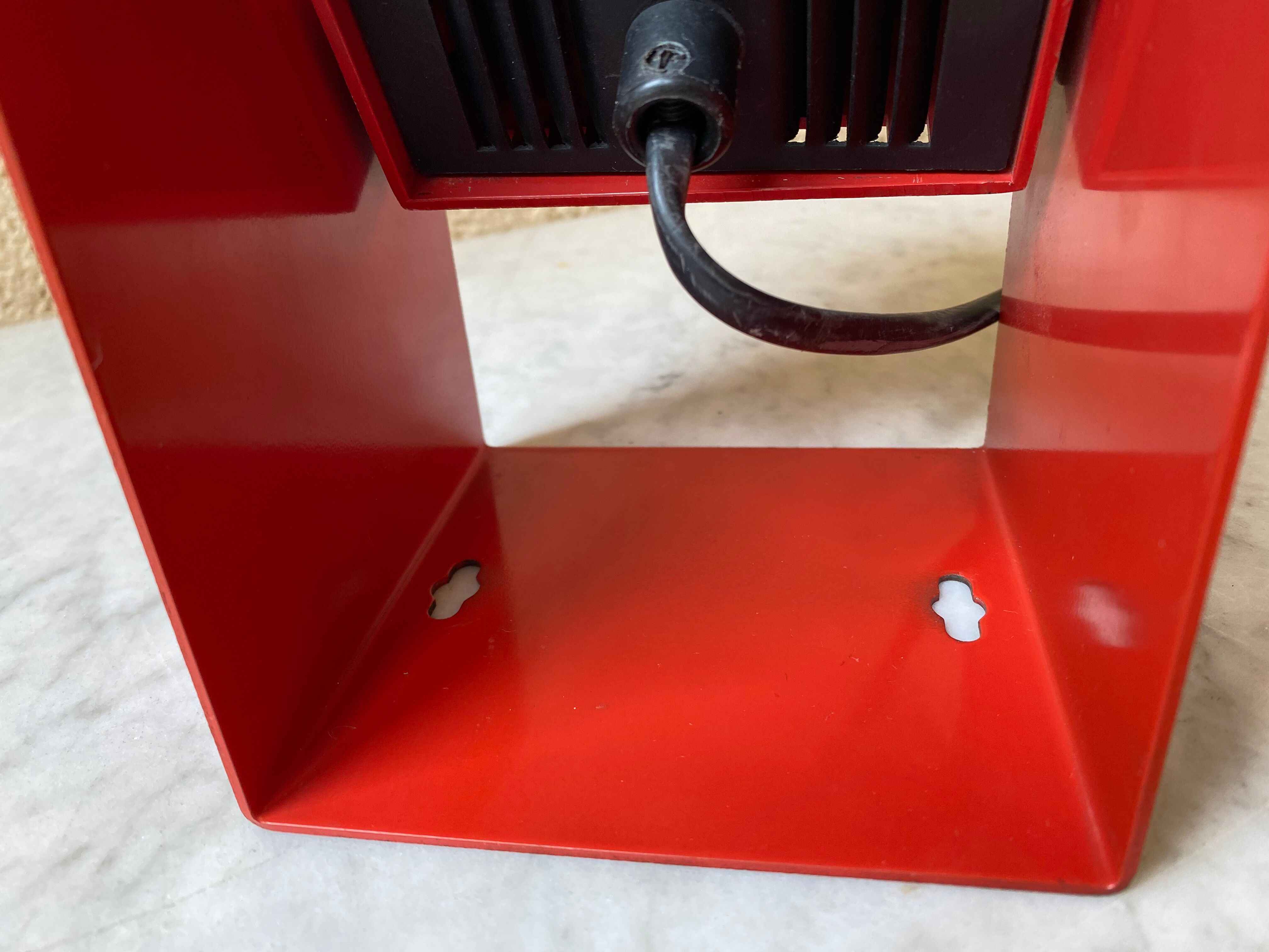 Lamp applique spot cube Lita France design vintage 70s