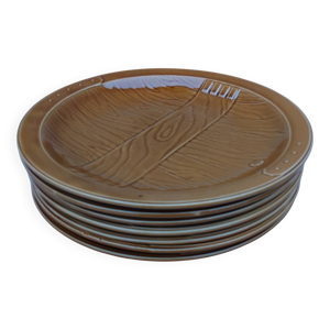 7 assiettes a choucroute - gien