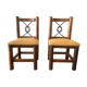 Duo of chairs brutalist style