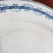 Earthenware dessert plate Terre de Fer , Austerlitz