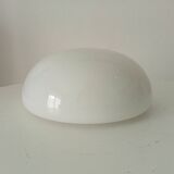 Vintage ceiling light in opaline from the 1960s.