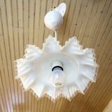 Old pulley hanging lamp