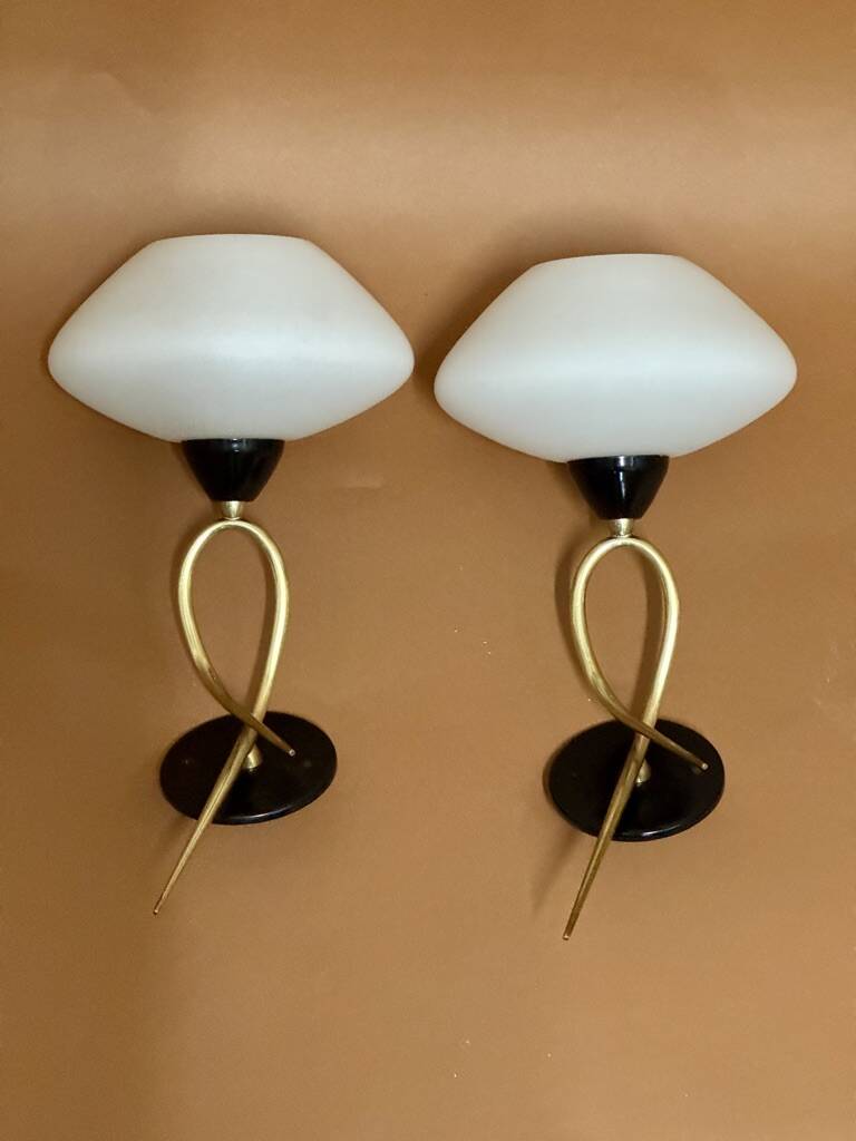 house wall light Lunel France 1950