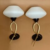 house wall light Lunel France 1950