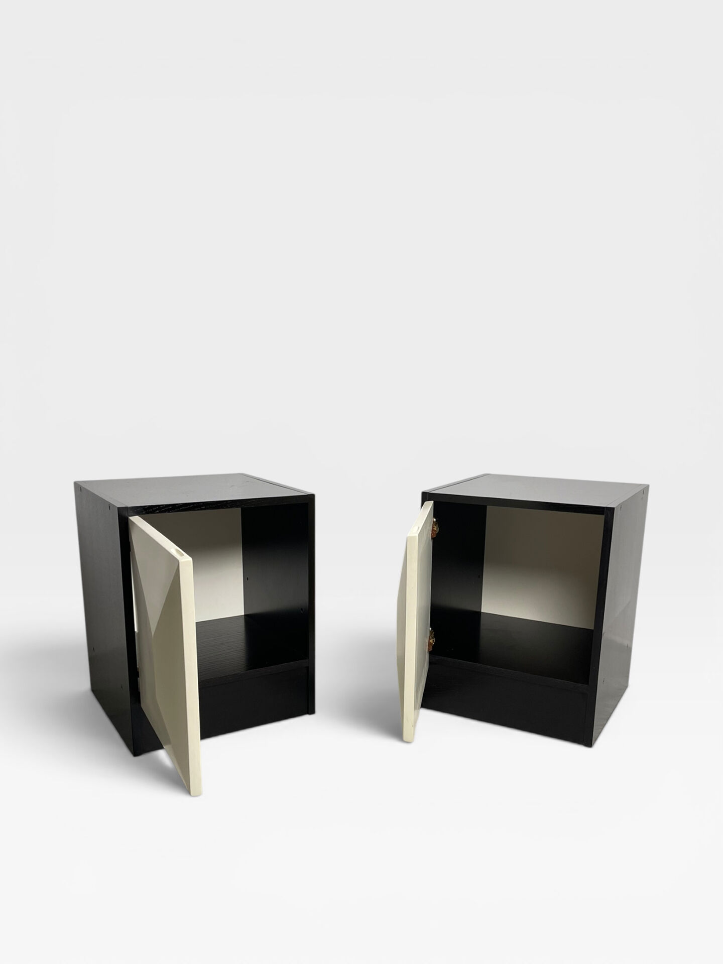 Pair of bedside tables 1980
