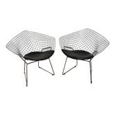 Paire de fauteuils Diamond par Harry Bertoia pour Knoll vintage