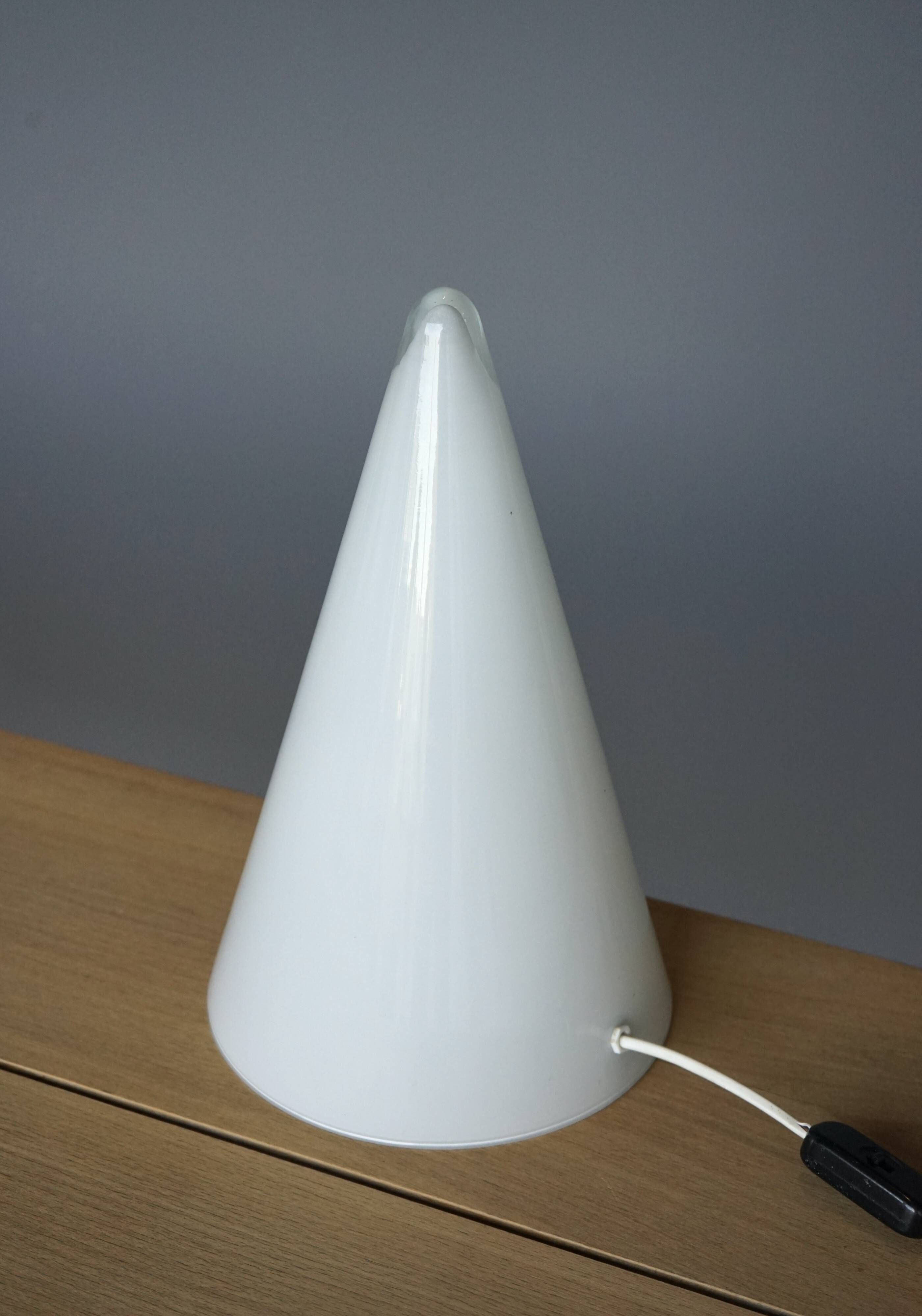 Lampe de table SCE en verre tipi XXL 37 cm