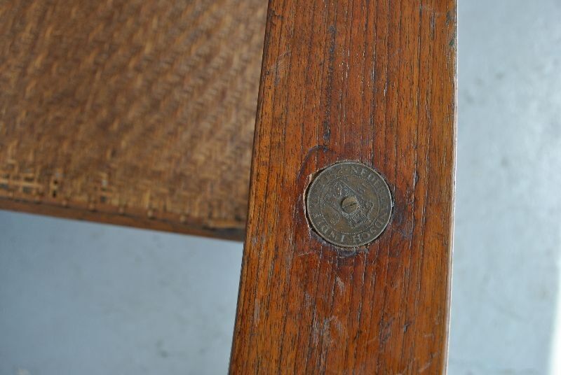 Fake pair of colonial chairs end XIX said planters