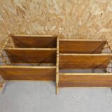 Rattan console shelf sideboard