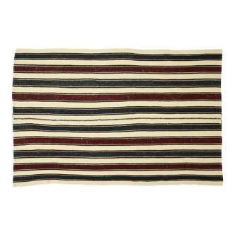 Anatolian handmade kilim rug 210 cm x 146 cm