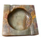 Marble glass ashtray