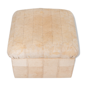pouf en cuir années