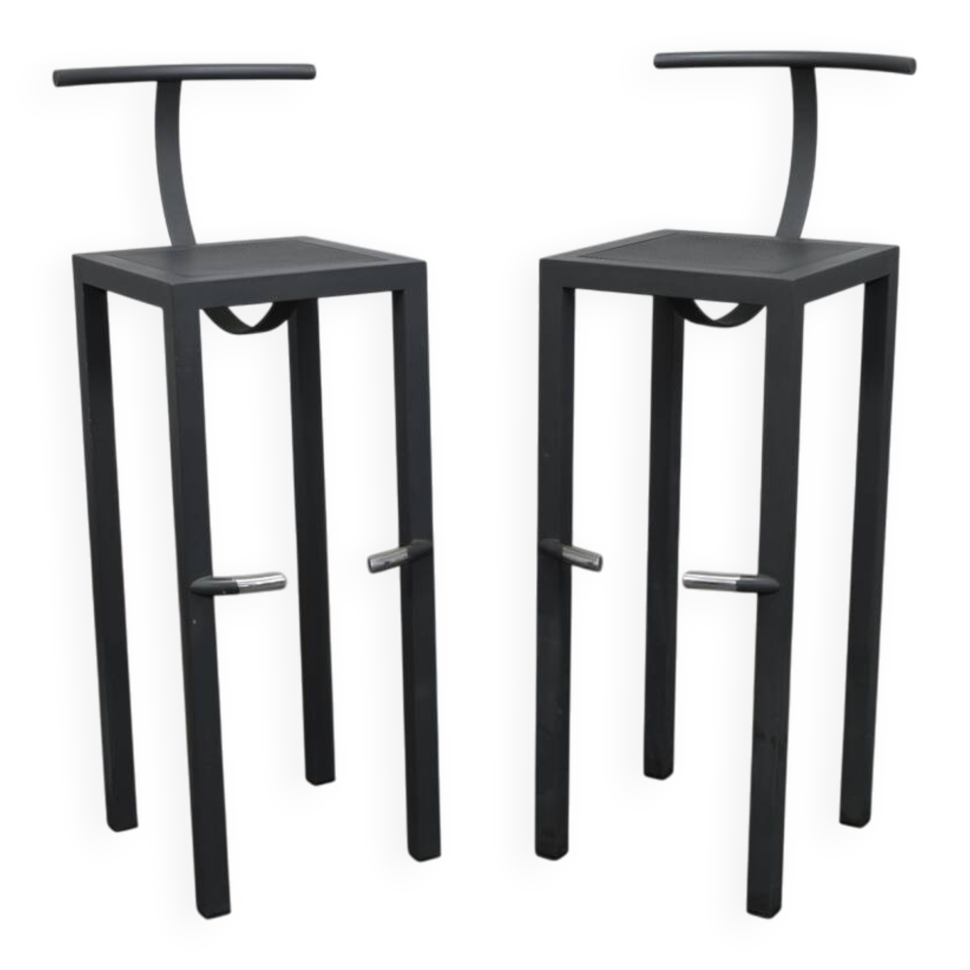 Sarapis bar stools by Philippe Starck for Aleph Driade, Italy, 1986