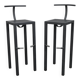 Sarapis bar stools by Philippe Starck for Aleph Driade, Italy, 1986
