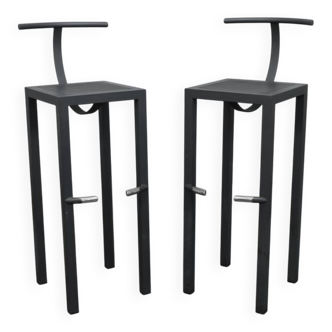 Sarapis bar stools by Philippe Starck for Aleph Driade, Italy, 1986