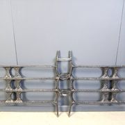 Large brutalist wall sculpture, 1970s