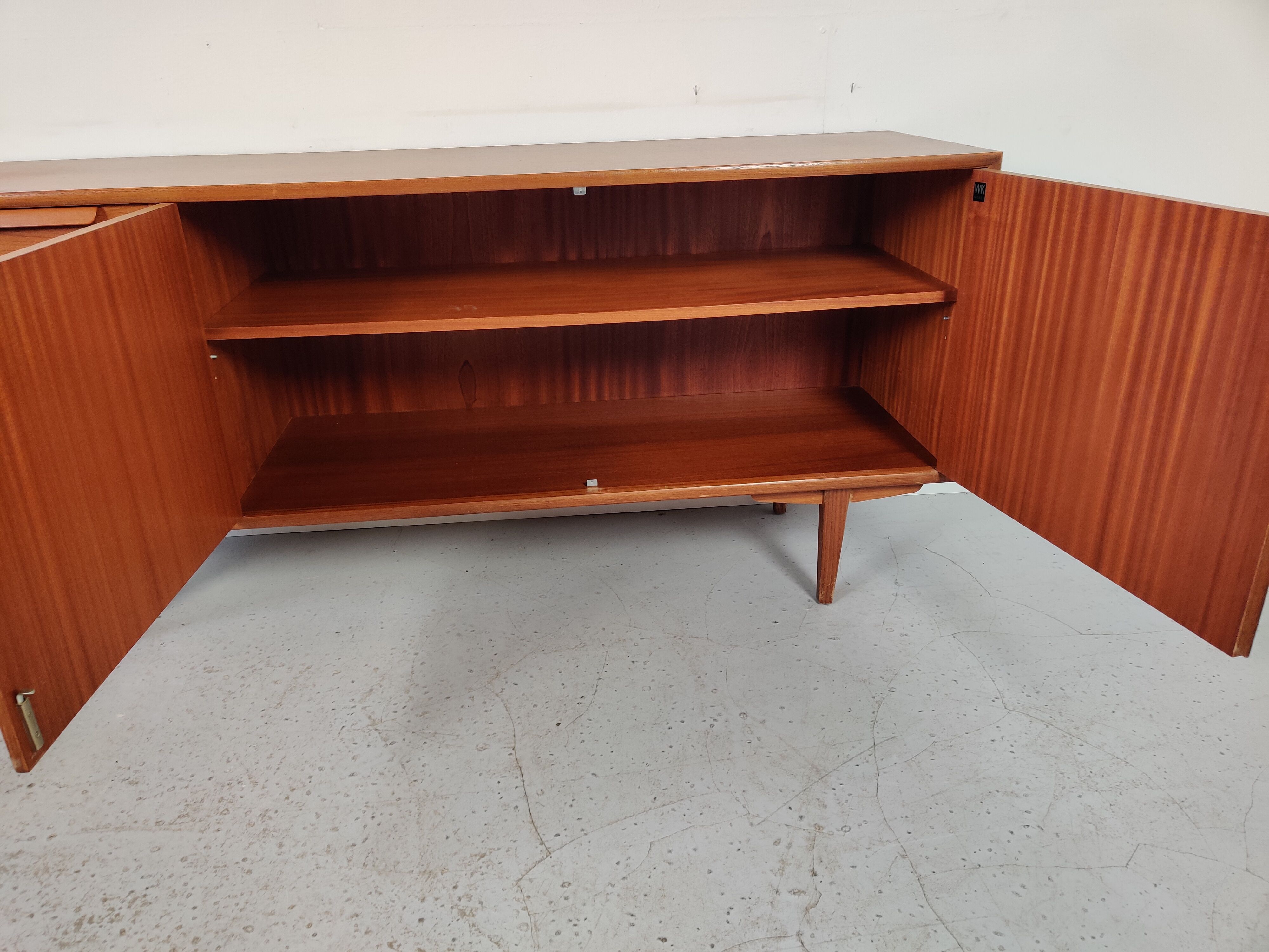 Scandinavian teak sideboard WK Màbel, 1960s