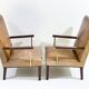 Paire de fauteuils modernes du milieu du siècle, vers 1950
