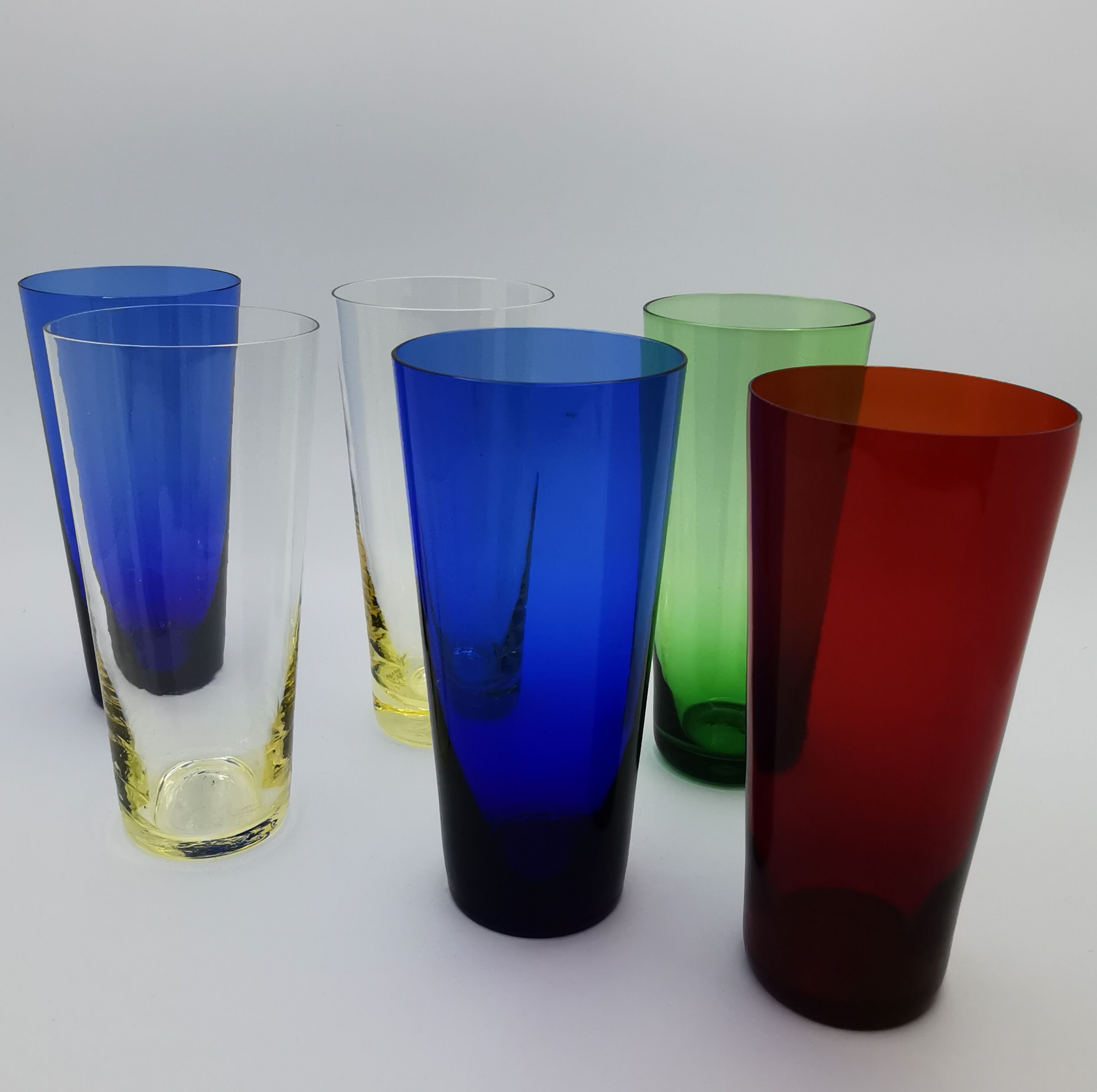 Vintage 1960s glass orangeade service