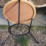 Vintage rattan lounge set