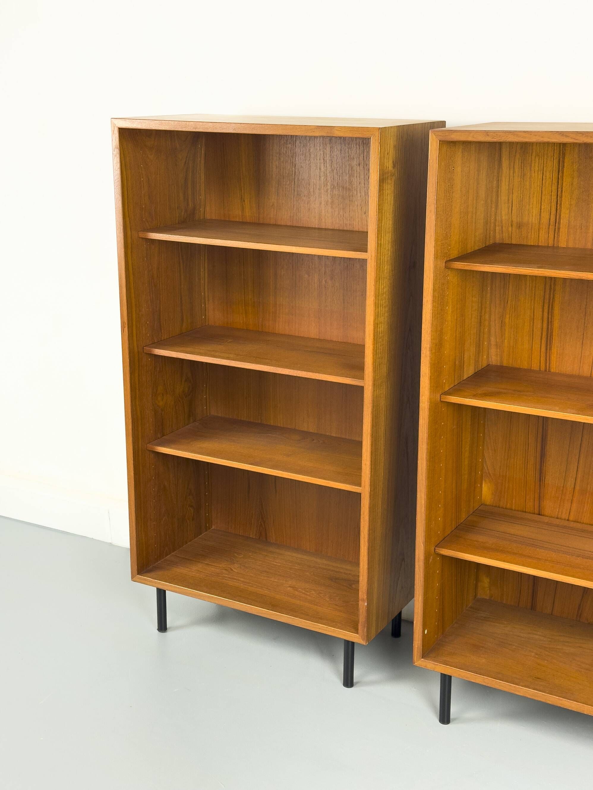 Bibliothèques en teck du milieu du siècle de Karl Andersson & Söner, années 1960, lot de 2