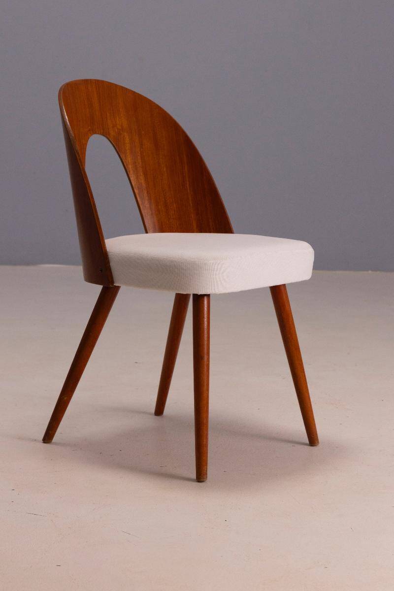 Set of four dining chairs, Antonín Šuman, 1960s, Czechoslovakia