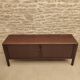 Vintage Scandinavian design sideboard with tambour doors