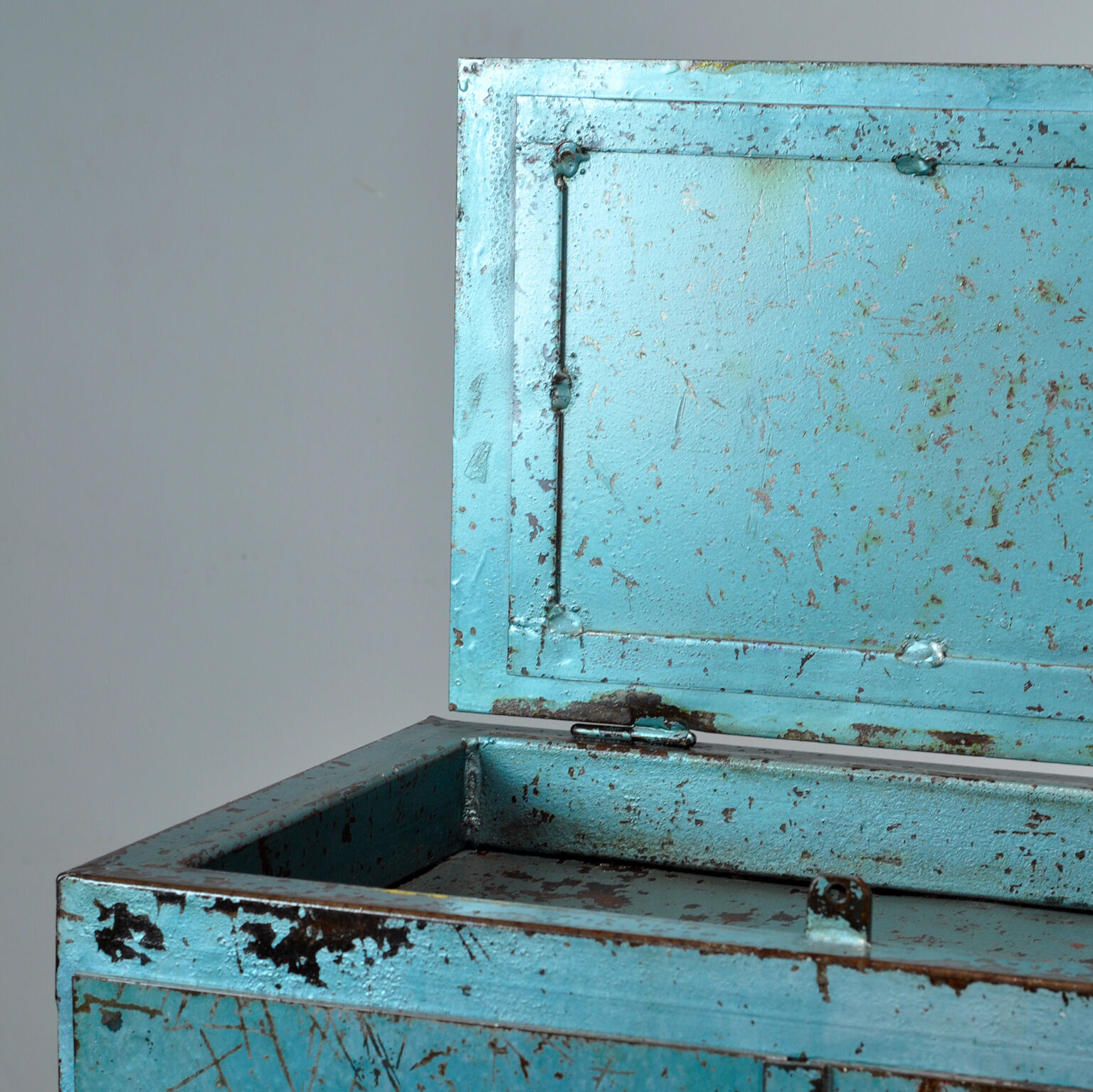 Industrial Iron Cabinet, 1960s