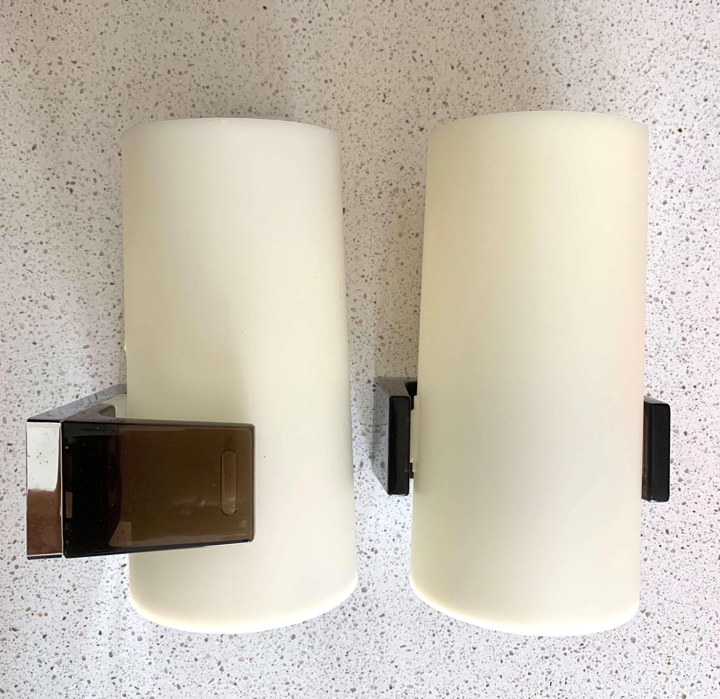 Pair of Allibert wall lamps