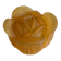 Original amber orange resin lamp in the shape of a cabbage, dating from the years.