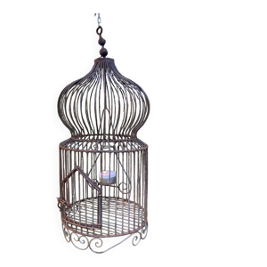 ancienne cage à oiseau
