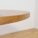 Mid-Century Oak Modern Round Dining Table, Denmark, 1970s