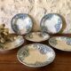 Narcisse Saint Amand ironstone deep plates